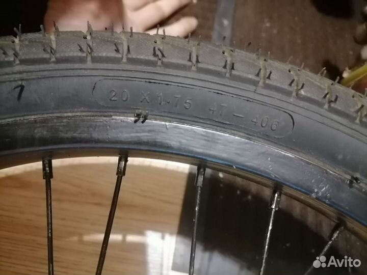 Заднее колесо на велосипед 20