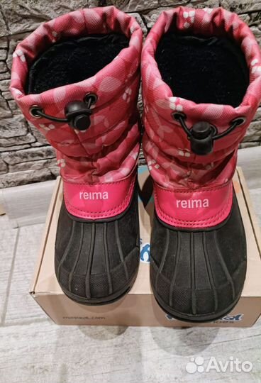 Зимние ботинки для девочки Reima р 30