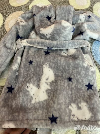 Детский махровый халат