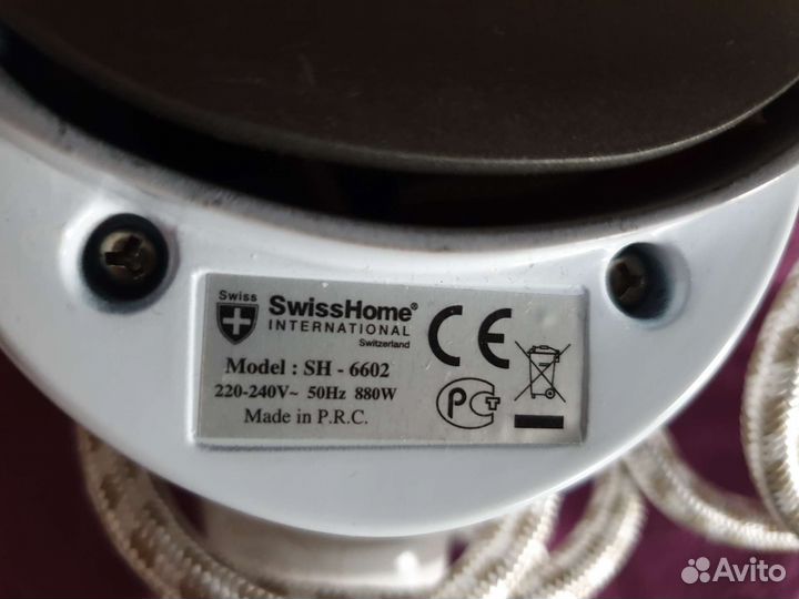 Утюжок отпариватель мини SwissHome Швейцария