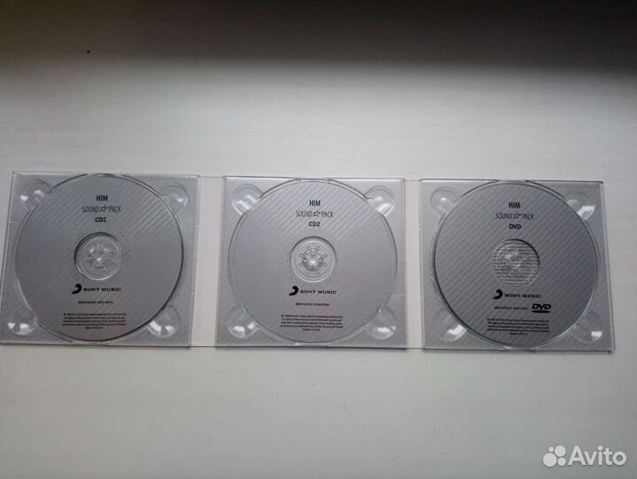 HIM 2 CD + DVD sound pack Sony music EU edition