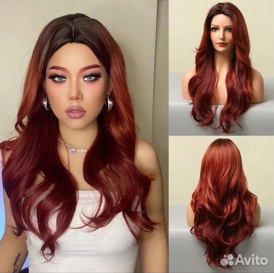 Парик рыжий