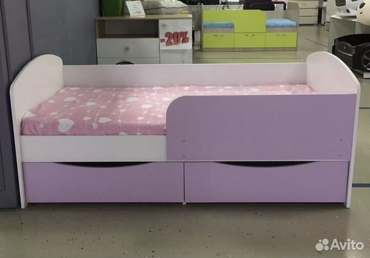 Детские кровати радуга 1