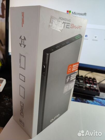 Power Bank внешний аккумулятор 40000 мАч 70W