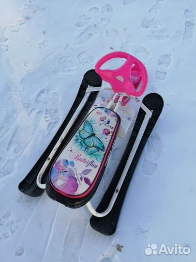 Детский снегокат бу