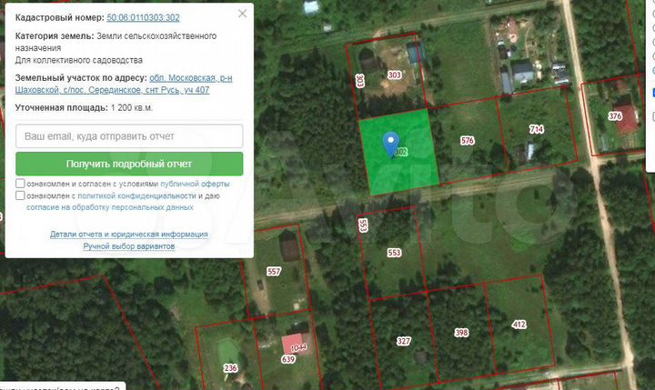 Участок 12 сот. (СНТ, ДНП)