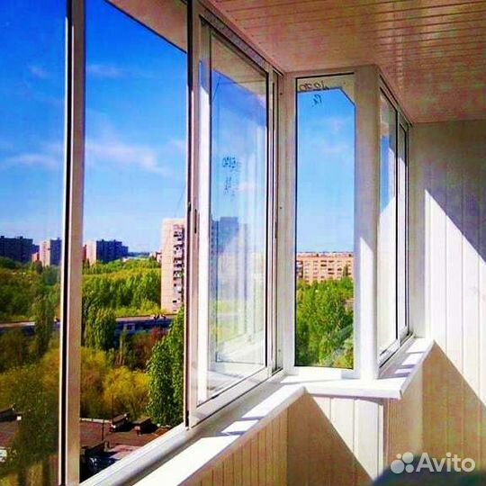 Остекление балконов / окна пвх