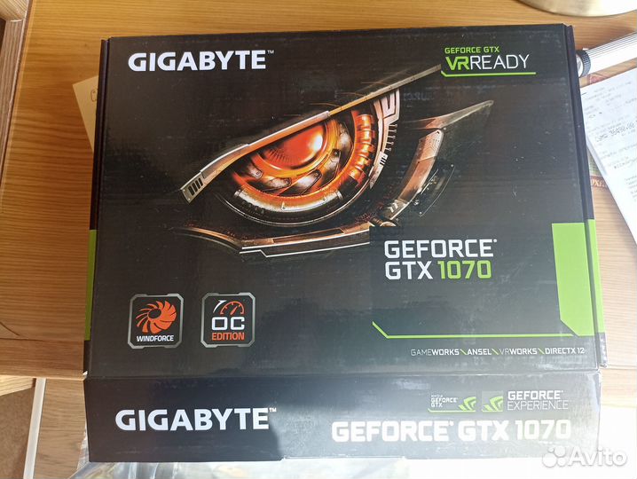 Nvidia geforce gtx 1070 8gb Windforce OC