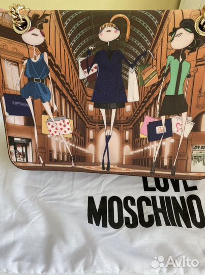 Сумка love moschino оригинал