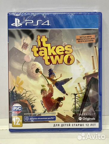Игра на двоих для PS4 It takes two