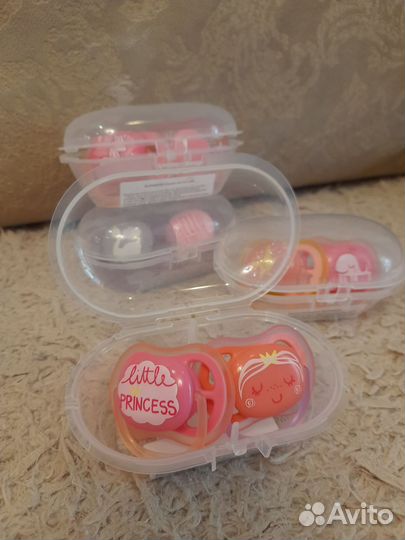 Соска пустышка avent 6 18