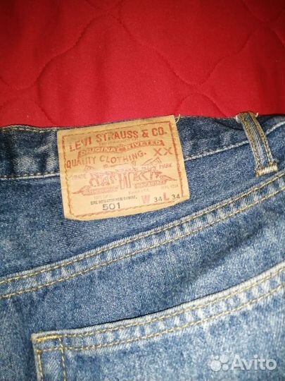 Джинсы мужские levis