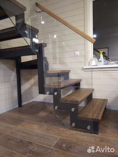 Лестницы на металлокаркасе