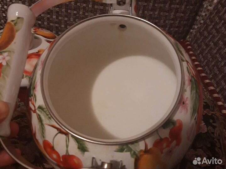 Чайник эмалированный