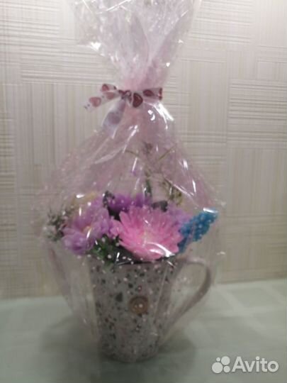 Мыло ручной работы букеты