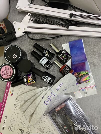 Набор всё для маникюра, наращивание ногтей