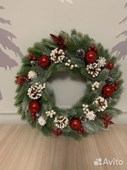 Новогодний рождественский венок