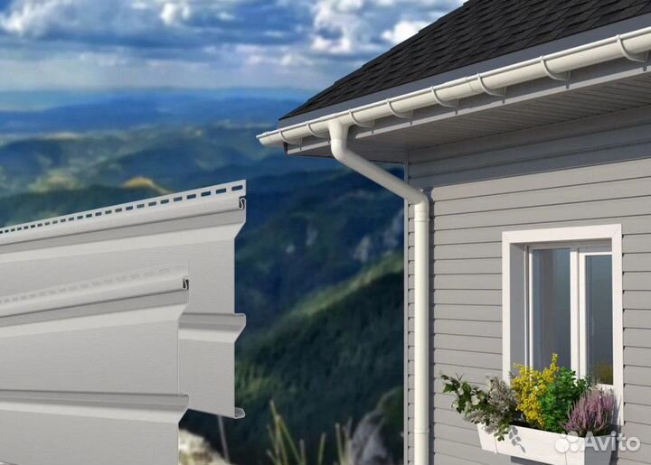 Тн, Сайдинг, Брус, акация, 3м, 3000 х 305 мм 0,92