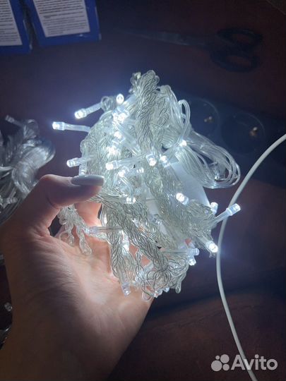 Гирлянда штора 1.5*1.5