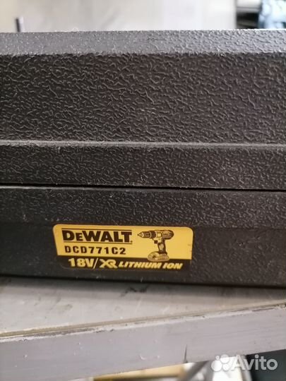 Шуруповерт dewalt dcd 771