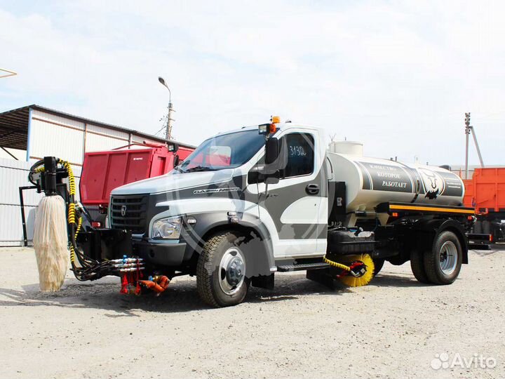 Оборудование поливомоечное для шасси газ next