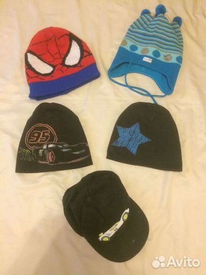Детские вещи: шапки, бейсболка
