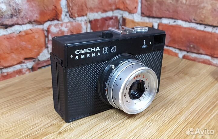 Фотоаппарат Смена-8М в чёрном корпусе в коллекцию