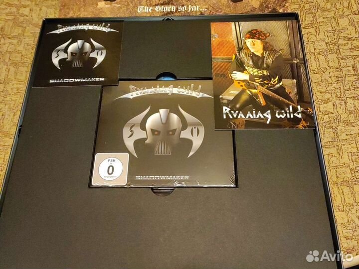 Running wild limited edition Vinyl CD