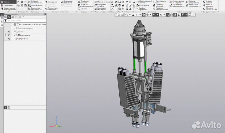 Чертежи 3D моделирование SolidWorks, Компас