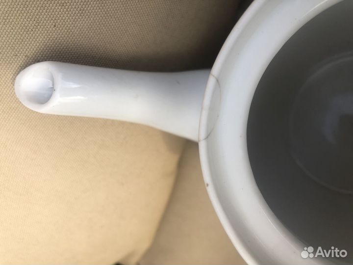 Чайная пара СССР Кузяевский сахарница чайник