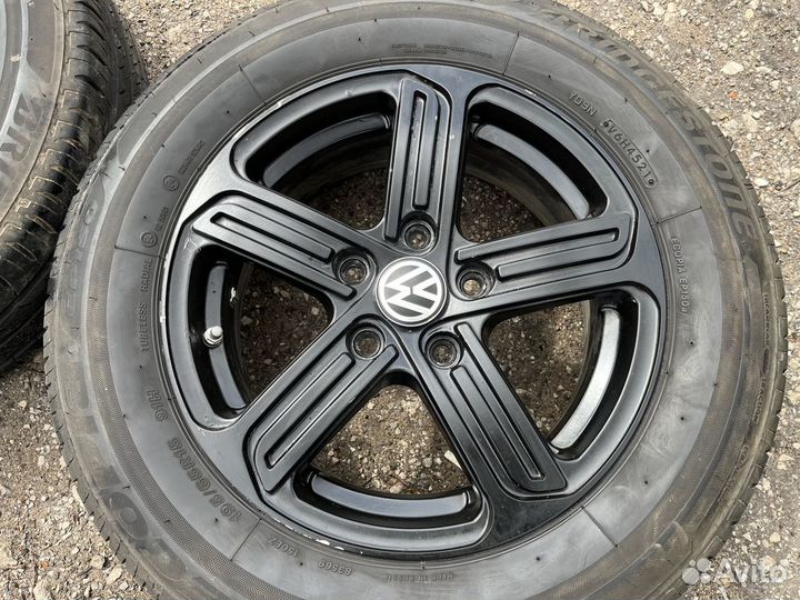 Лето Bridgestone 195/65 R15 Литые Диски 5x112 57.1