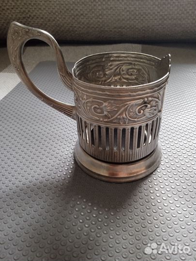 Подстаканник из мельхиора