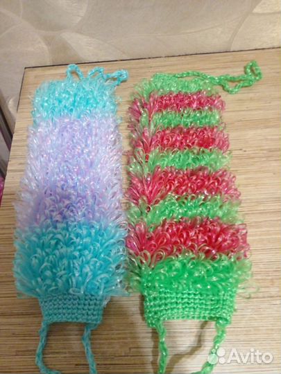 Мочалка ручной работы