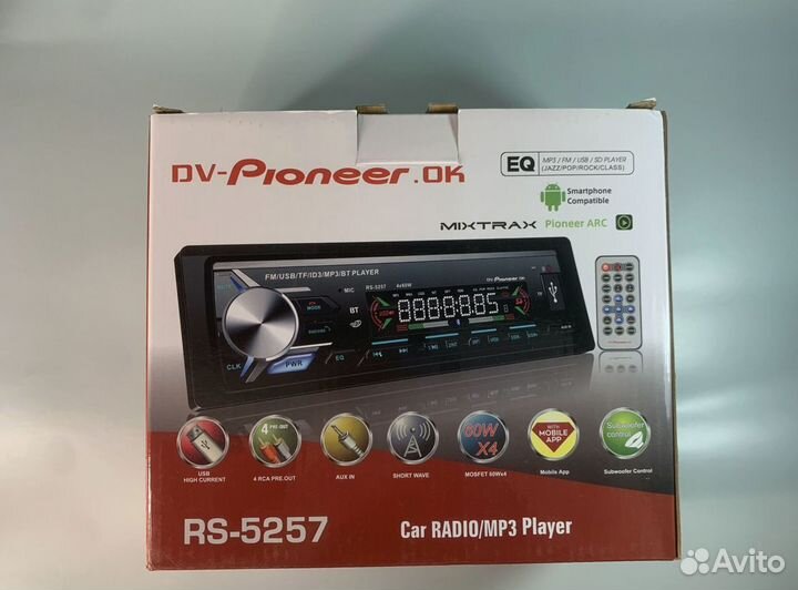 Новая магнитола Pioneer