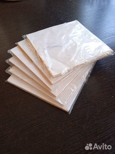 Поталь, червоное золото. 140*140 мм, 100 л