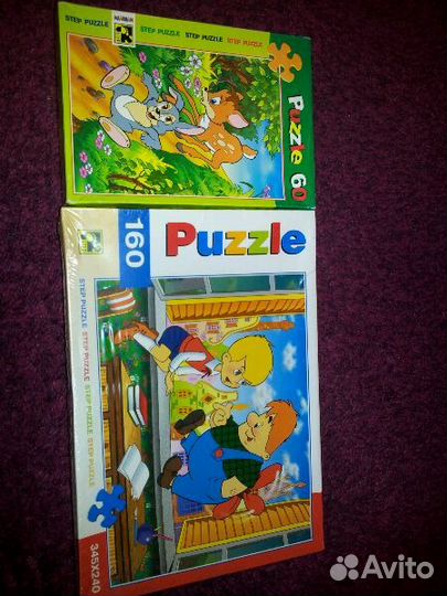 Продаются новые пазлы разных размеров(новые)