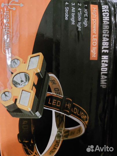 Налобный фонарик