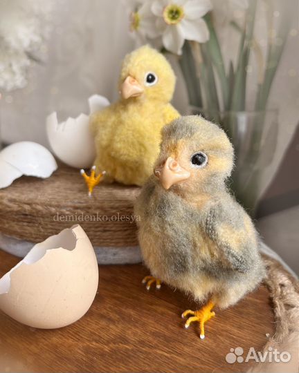 Цыплята игрушки