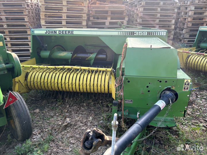 Пресс-подборщик John Deere 359, 2012