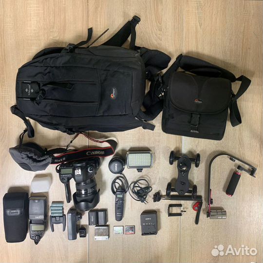 Зеркальный фотоаппарат canon 5D Mark III fullkit