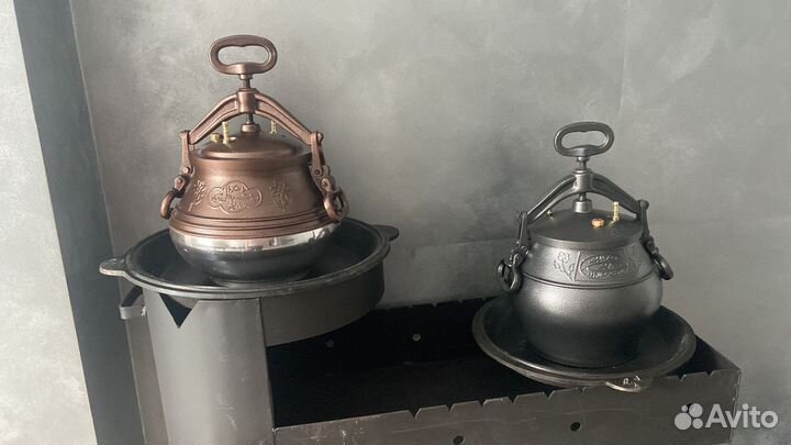 Казан чугунный+печь 16 литров, опт, розница