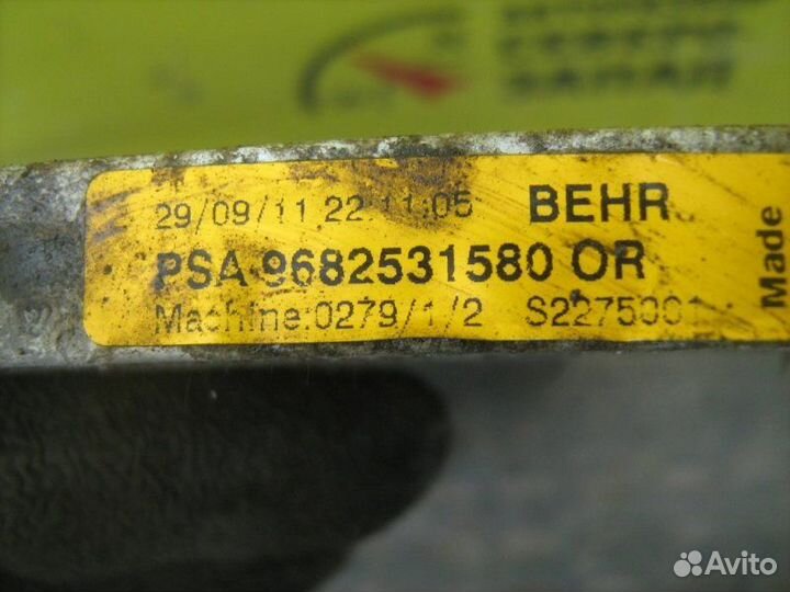 Радиатор кондиционера Peugeot 3008 EP6CDT