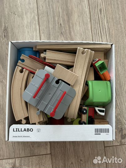 Деревяная железная дорога IKEA