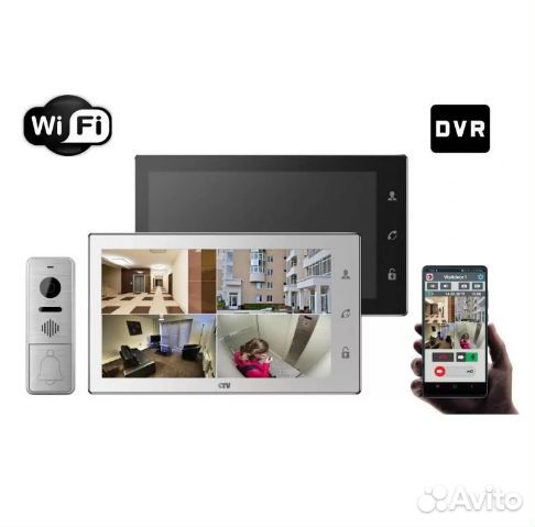 CTV-DP4102AHD Комплект видеодомофона