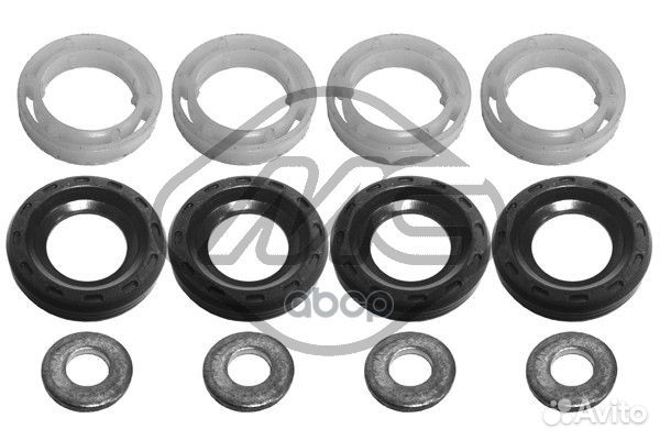 Ремкомплект уплотнений форсунки PSA-ford 1.6 HD