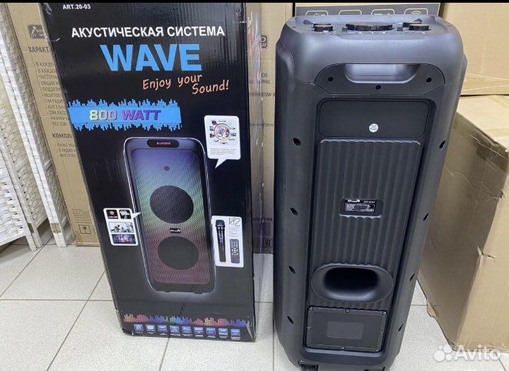 Колонка блютуз 800 ватт