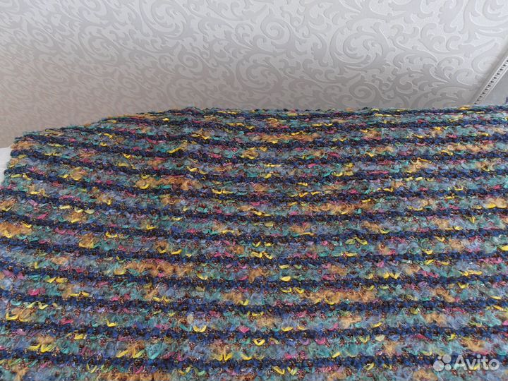 Отрез трикотажа букле. Италия. 1,70*1,44 метра