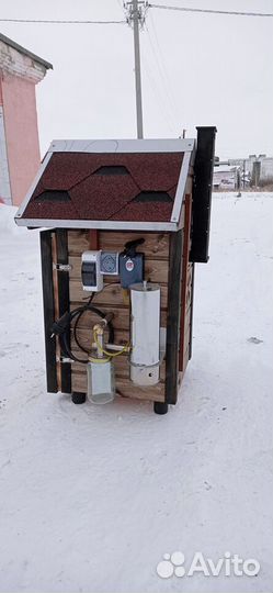 Дымогенератор с коптильней. Из нержавейки