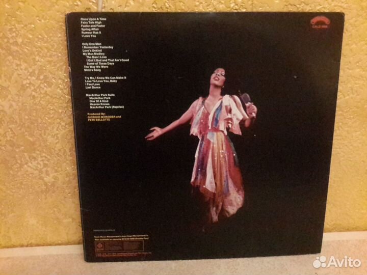 2LP Donna Summer - Live And More, USA