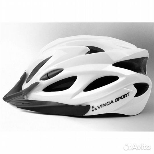 Шлем велосипедный vinca VSH 25 full white Р: M 54